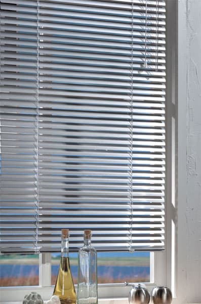 Venecijaneri 160x160cm aluminijum/srebrna