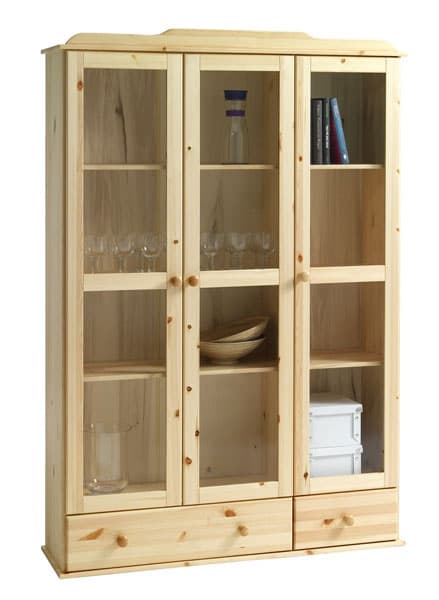 Vitrina Authenthic 3 vrata bor