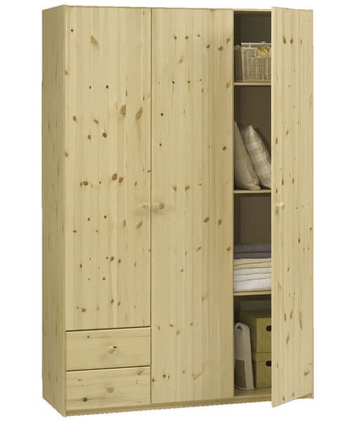 Ormar Route 3 vrata masivna borovina