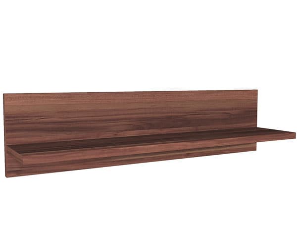 Zidna polica Porto orah