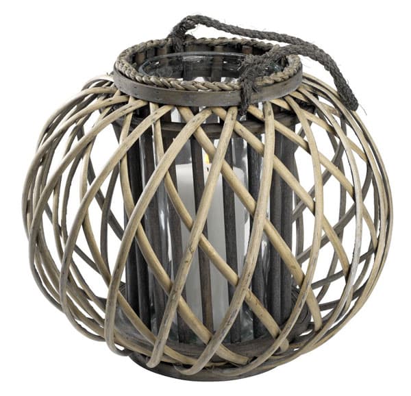 Fenjer od pletenog pruća