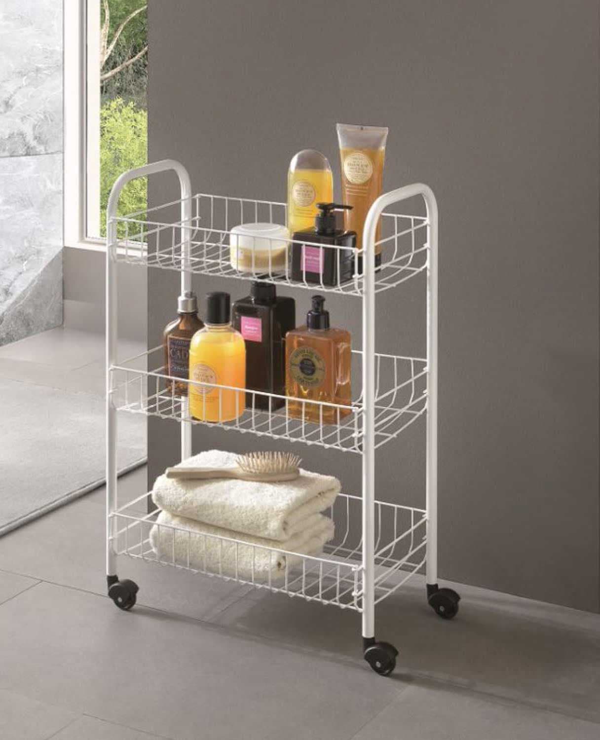 Polica Siena - Višenamenska Sa Točkićima Metaltex 34.06.33