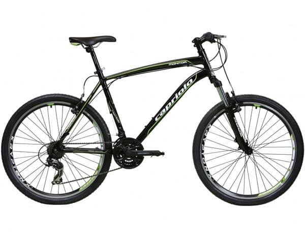 Mountain Bike MTB Monitor FS 26/21 Al crna-zelena 912560-22