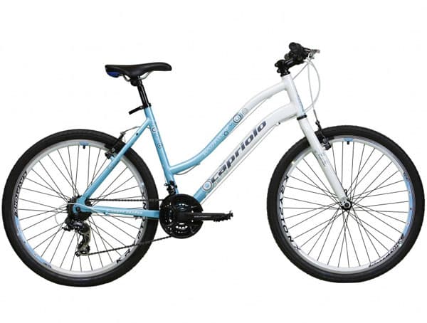 Mountain Bike MTB Monitor Lady 26/21 Al bela-plava 905571-17