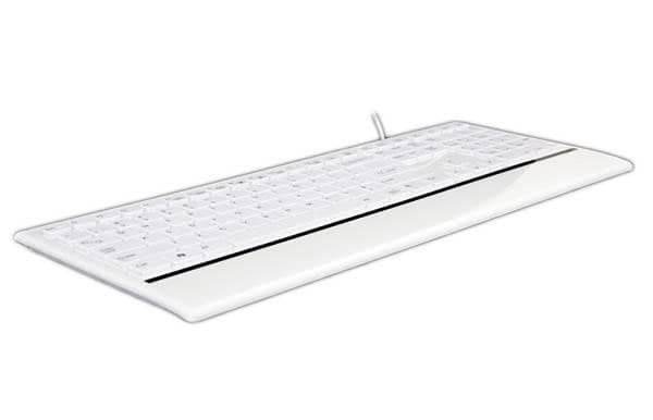 Omega tastatura OK-235 bela OMG009