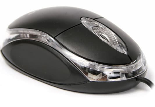 Omega miš OM-07V crni OMG057