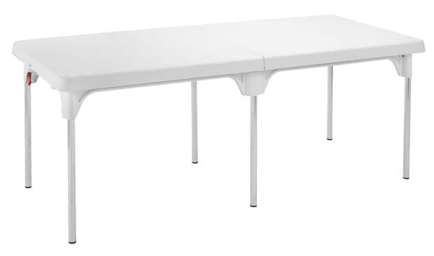 Kamperski sklopivi sto Napoli 75x182cm čelik