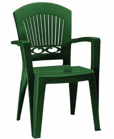 Scab Super Splendida zelena plastična stolica 391623