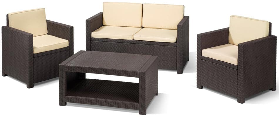 Garnitura Elise 2 Fotelje, Dvosed i Sto