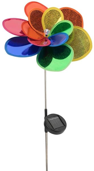 Solarna lampa vetrenjača