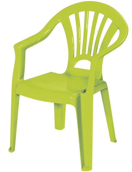 Dečja plastična stolica Kinder limeta