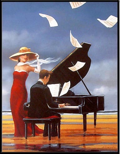 Piano - Old Posters - 1210 - 40/50 HPLN