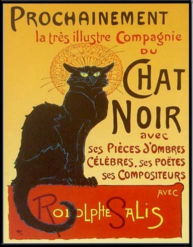 Chat Noir - Old Posters - 1214 - 40/50 HPLN