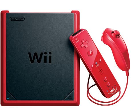 Konzola Nintendo Wii Mini Red + Wii Reactor Remote+, Reflex Nunchuk