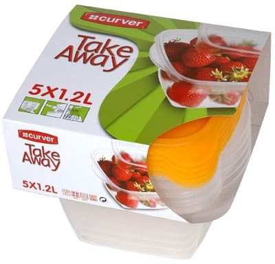 Curver Take Away set plastičnih posuda za hranu CU 08323-250