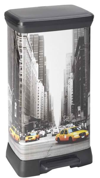 Curver kanta za otpatke 50L Deco New York CU 02162-N29