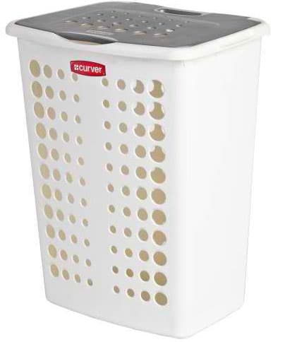 Curver korpa za veš 60l smeđa CU 00049-704