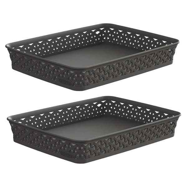 Curver korpa A4, Ratan braon CU 00095-210 - 2 komada