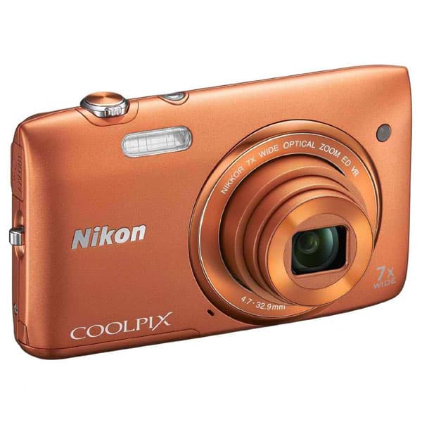 Nikon Digitalni Fotoaparat CoolPix S3500 narandžasta