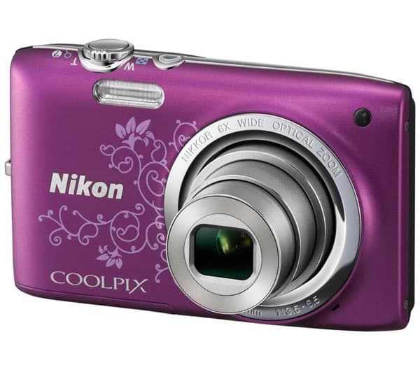 Nikon Digitalni Fotoaparat CoolPix S2700 ljubičasta LineArt