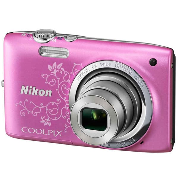 Nikon Digitalni Fotoaparat CoolPix S2700 pink LineArt