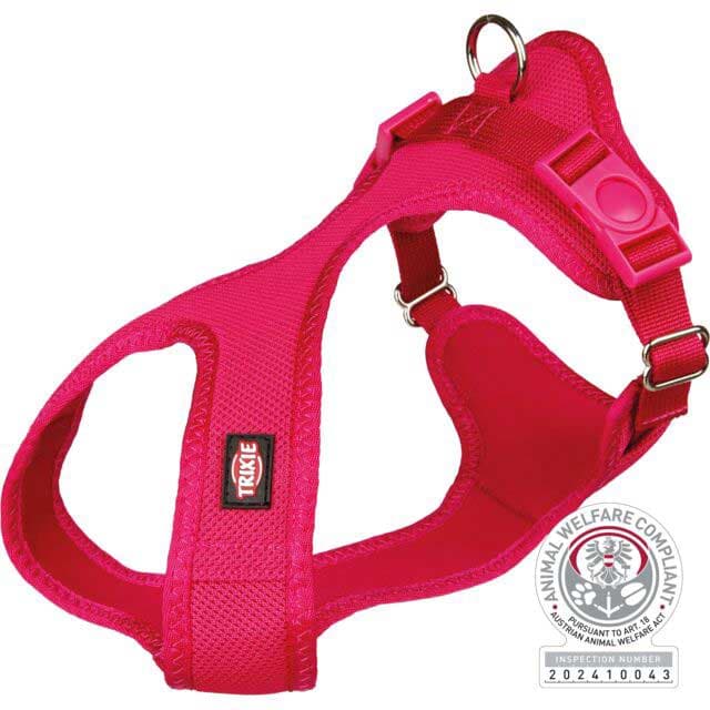 Pojas za šetnju Am za male pse veličina XS-S 30-45cm Comfort Soft fuchsia Trixie 16268