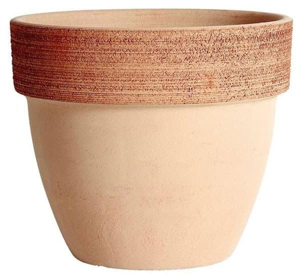 Degrea saksija Palladio Graffiata Terracota 25cm DE 1725