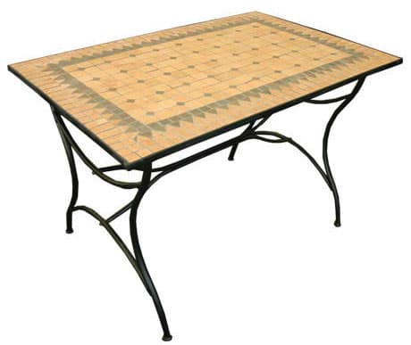 Mozaik metalni pravougaoni sto NA91A066R 0196518