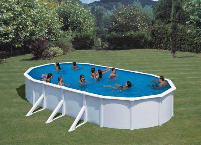 Montažni Ukopni Ovalni Bazen PontAqua Star 9.15 x 4.7 x 1.32 m