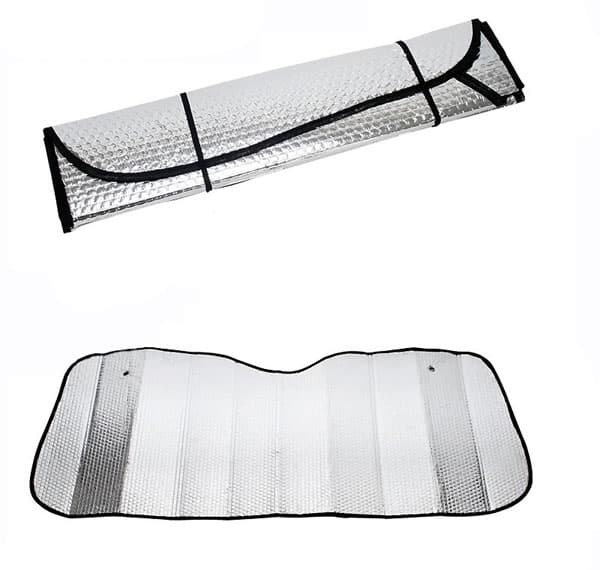Štitnik od sunca za vetrobransko staklo Alu-dupli 70x145 0085