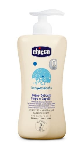 Chicco baby moments Kupka i šampon za prvo kupanje 500ml 1090033