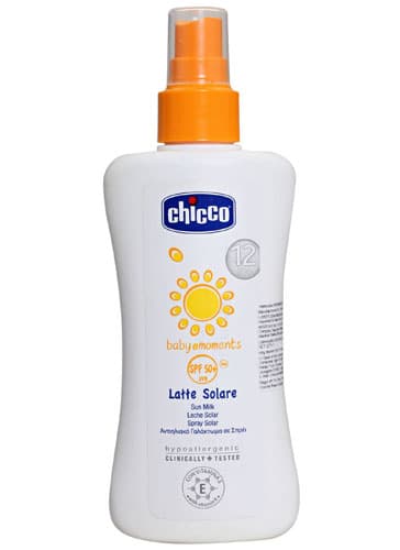 Chicco baby moments Sprej za sunčanje SPF50+  150ml 1760003