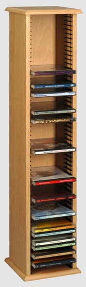 Drvena polica za diskove - CD (0092)