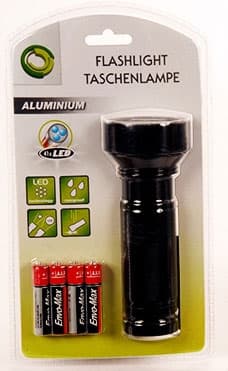 Grundig baterijska lampa 41 LED 77411 crna