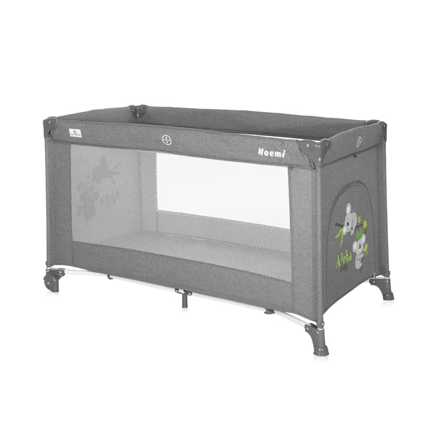 Lorelli Prenosivi krevetić sa 1 nivoom Noemi 1 Grey koalas 10080542129