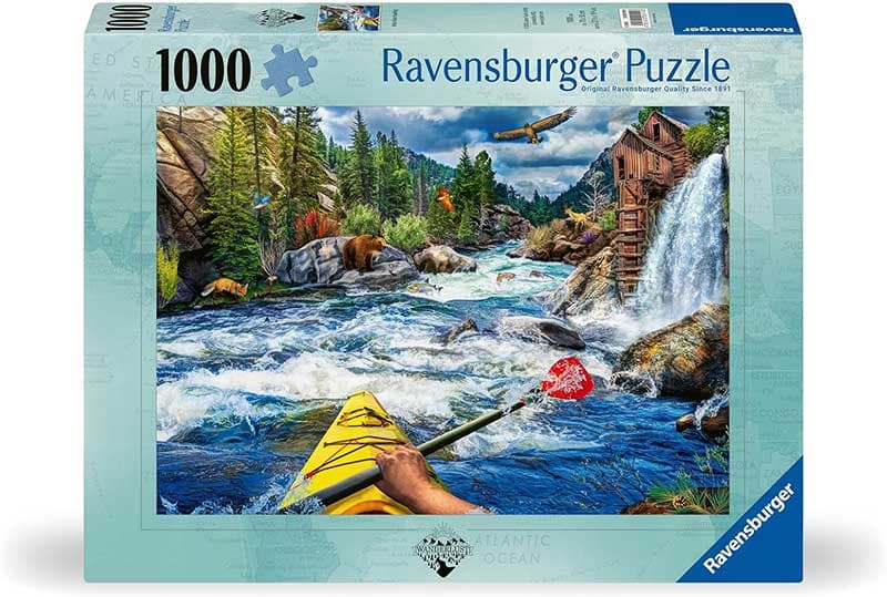 Puzzle 1000 delova Kajak na brzacima Ravensburger 12000514