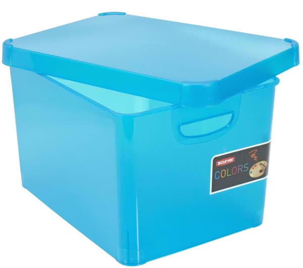 Kutija za odlaganje Curver Secret 30x40x24cm tirkizna
