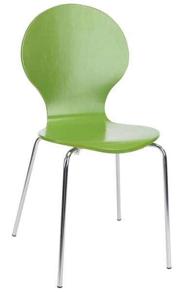 Trpezarijska stolica Daria hrom/limeta