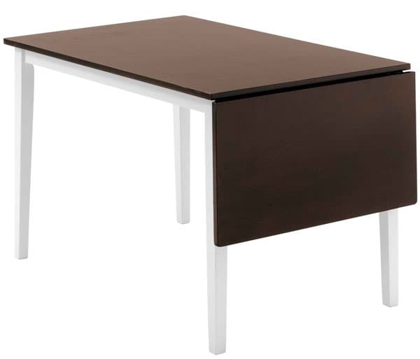 Trpezarijski sto Rover 75X120 bela-braon