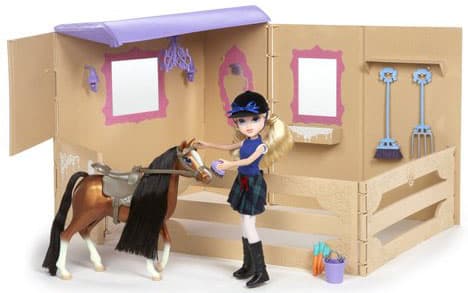 Moxie Girlz Playset Horse Riding Club - Lutka Avery i štala sa ponijem 509844