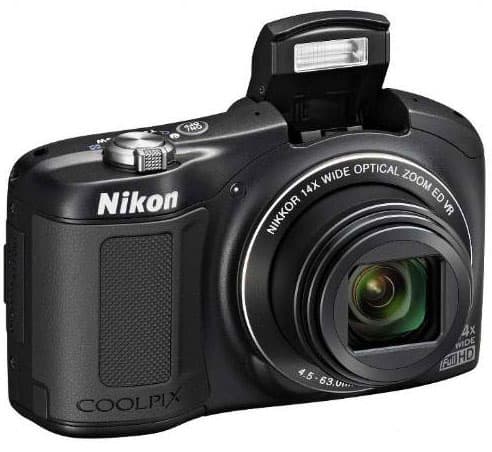 Nikon CoolPix L620 Digitalni Fotoaparat crni 17608
