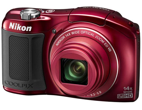 Nikon CoolPix L620 Digitalni Fotoaparat crveni