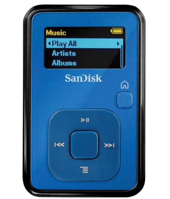 SanDisk MP3 plejer Sansa Clip+ 4GB plavi, FM 66415