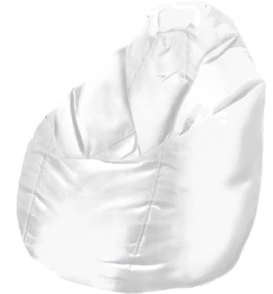 Velika lazy bag fotelja bela