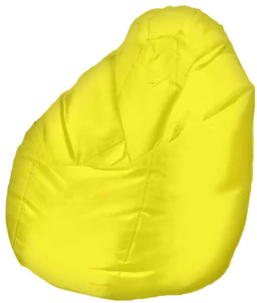 Velika lazy bag fotelja žuta