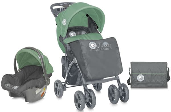 Bertoni Kolica Rio Set Gray&Green B-Zone 10020641330