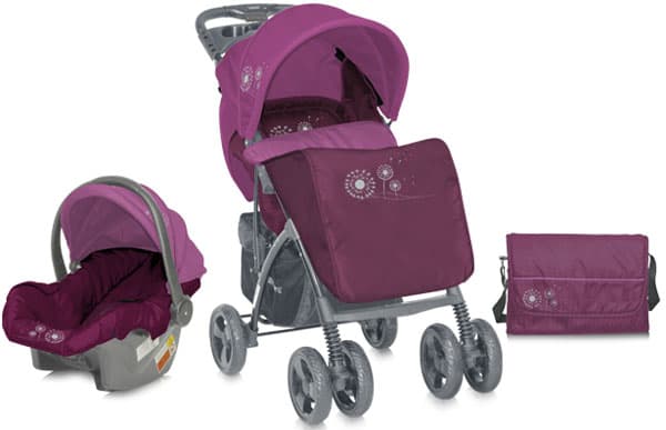 Bertoni Kolica Rio Set Pink Dandelion 10020641333