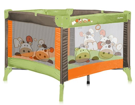 Bertoni Ogradica za bebe Playstation Cows Orange Green 10080401301