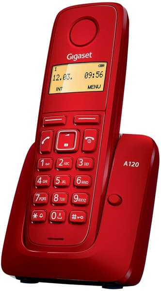 Bežični fiksni telefon Gigaset A 120 IM-EAST RED