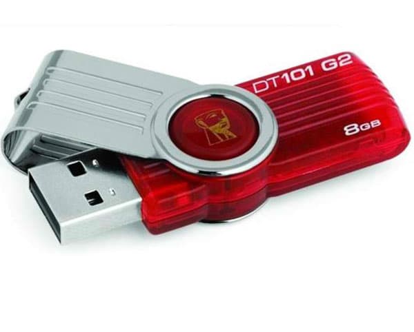 Kingston flash memorija 8GB USB 2.0 DataTraveler 101 Gen 2 Red DT101G2/8GB
